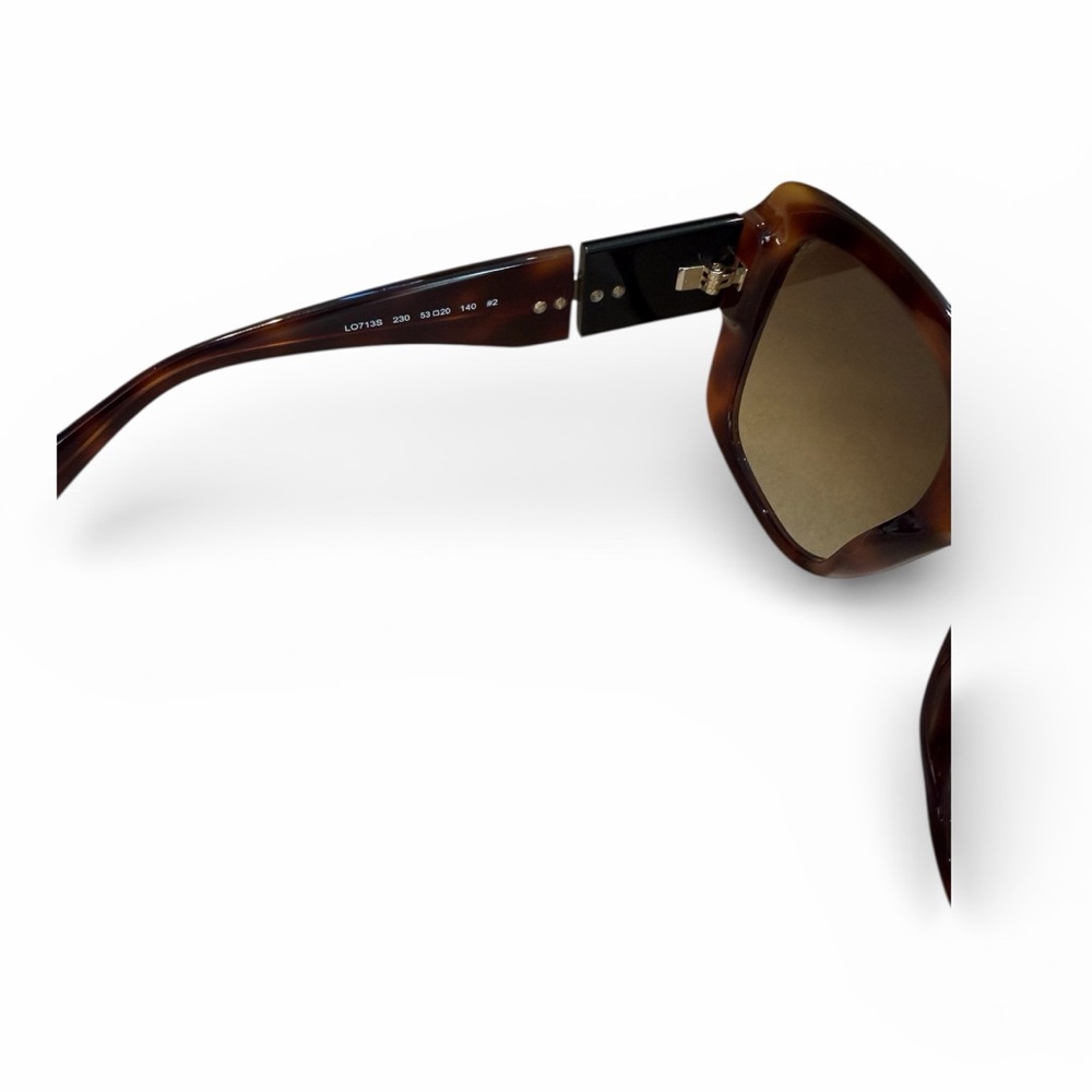 Longchamp Tortoise Shell Square Sunglasses - Picture 4 of 9